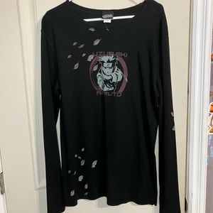Naruto Anime Long Sleeved Shirt New 2XL XXL Japan Japanese